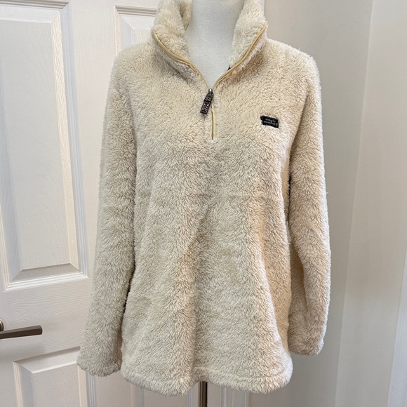 Simply Southern Simply Classic Sherpa Pullover Sz S Preppy Warm Activewear - Picture 2 of 7